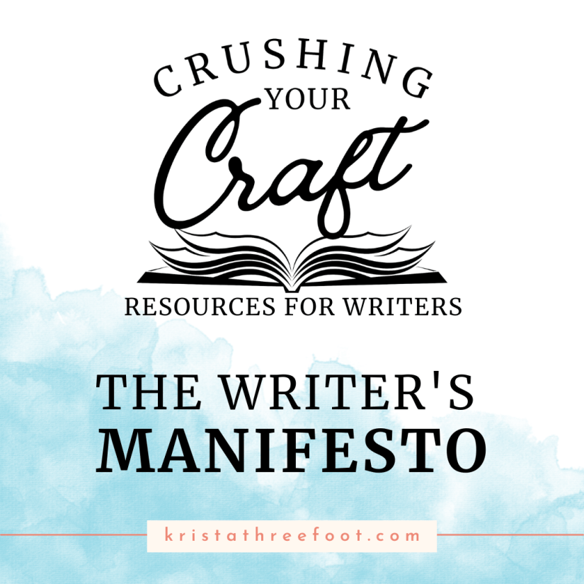 Click here for downloadable Writer's Manifesto